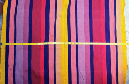 GUATEMALAN Handwoven Ethnic TEXTILE Vintage FABRIC Per Yard - Unique Hand weaved Textile Fabric For Multiple Purposes