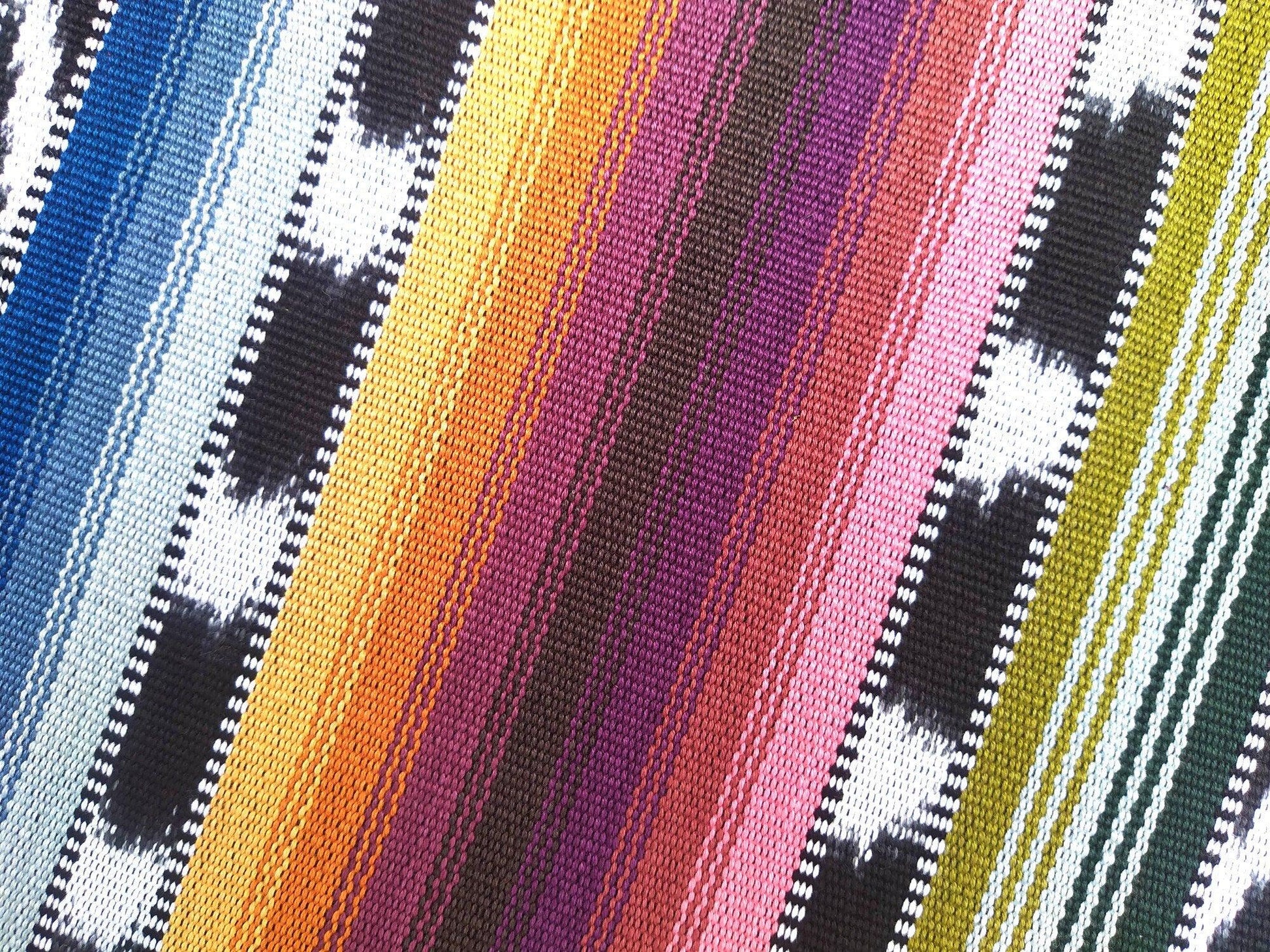 GUATEMALAN Handwoven Ethnic TEXTILE Vintage FABRIC Per Yard - Unique Hand weaved Textile Fabric For Multiple Purposes