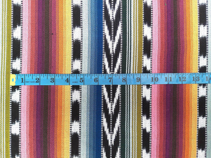 GUATEMALAN Handwoven Ethnic TEXTILE Vintage FABRIC Per Yard - Unique Hand weaved Textile Fabric For Multiple Purposes