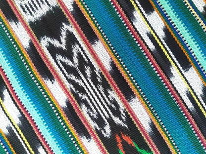 GUATEMALAN Handwoven Ethnic TEXTILE Vintage FABRIC Per Yard - Unique Hand weaved Textile Fabric For Multiple Purposes