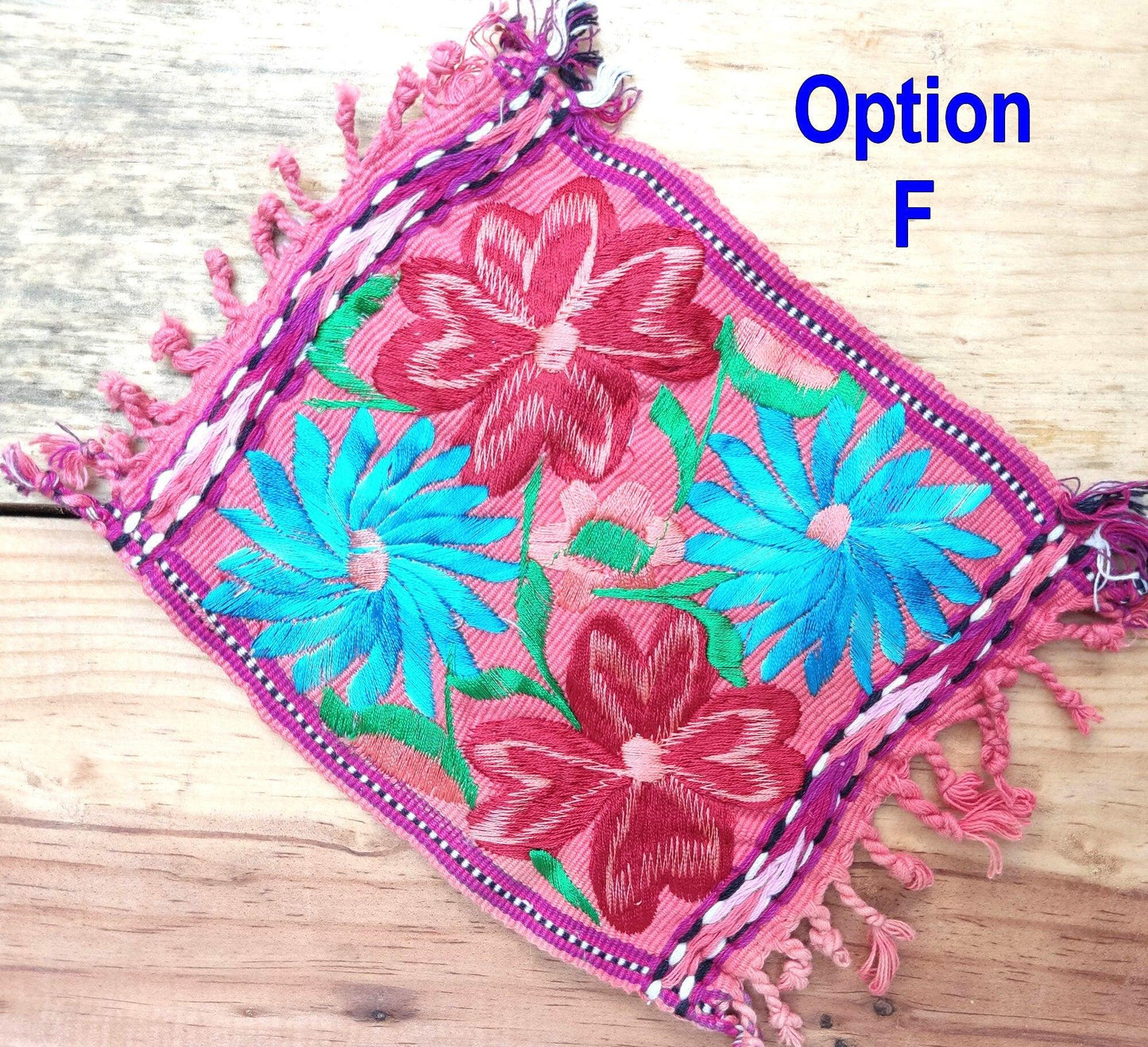 20x20 Cm COTTON Textile GUATEMALA COASTER Set Available In Multiple Colors - Pretty Ornament Square Coaster