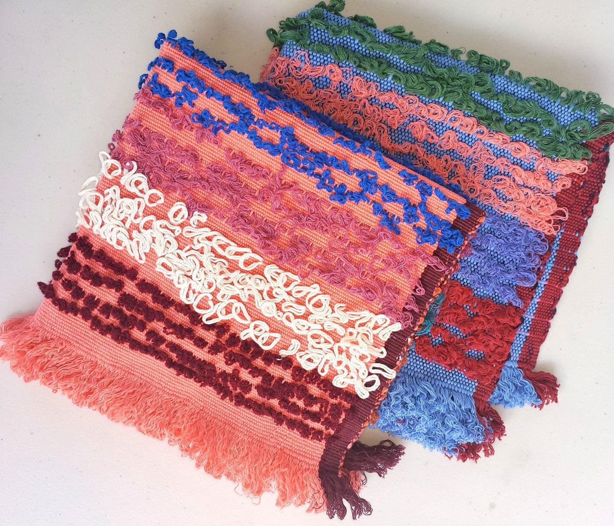 Guatemala Handwoven textile tortilla WRAPS, bread cloth, placemat, cloth NAPKIN