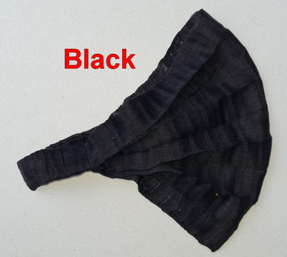 Medium Weight GUATEMALAN Cotton HEADBAND BANDANA For Women Aviable In Multiple Colors