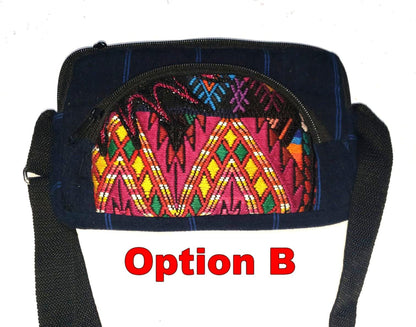 Guatemalan Weaved CHICHICASTENANGO Multipocket Fanny Pack