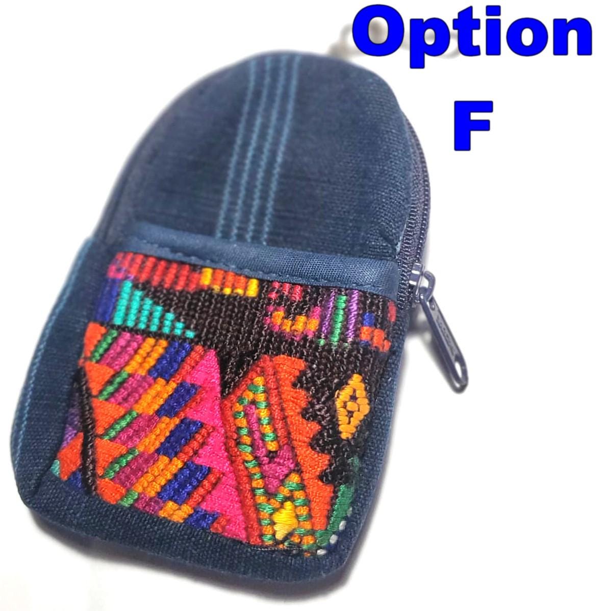 Guatemala MINI HUIPIL Cotton Backpack Purse with clip