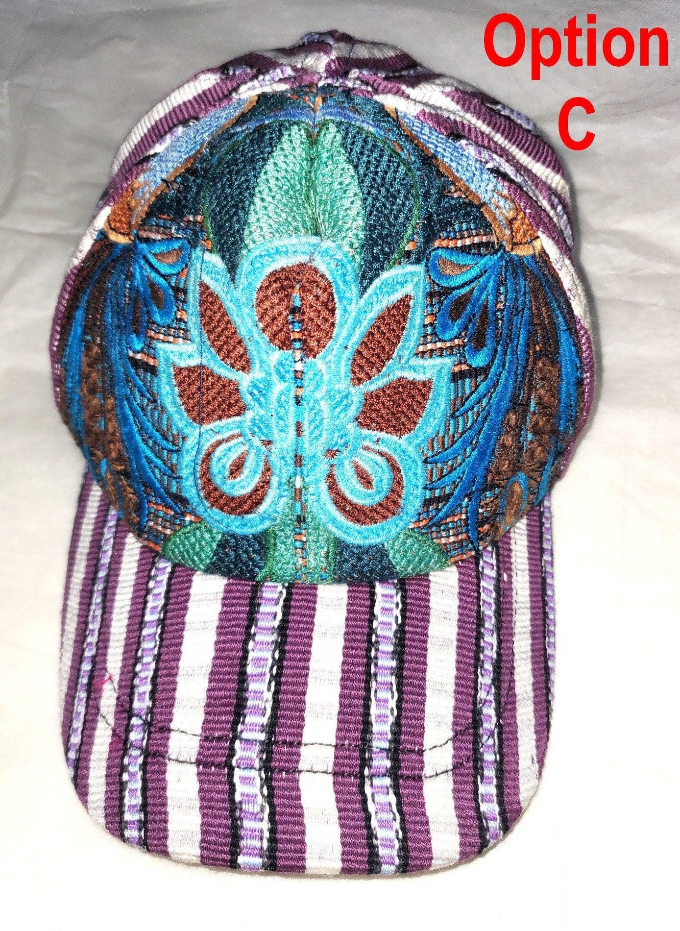 Guatemalan unisex upcycled huipil cap