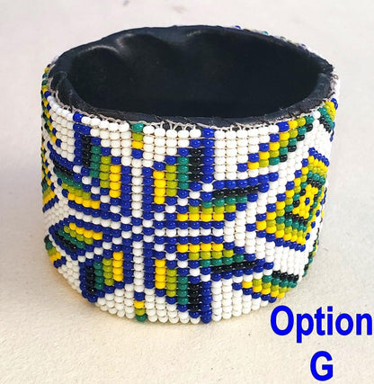 Festival BEADED CUFF Handmade BRACELET