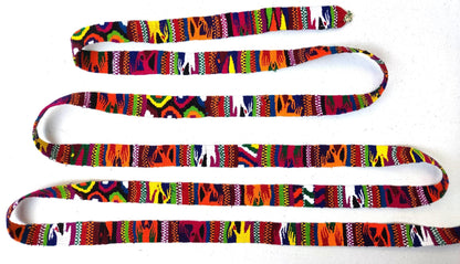 Guatemalan Faja, SASH Sold by the YARD. Hand Woven 1.25&quot; Wide Cotton Mayan Toto Belt Textile Weave