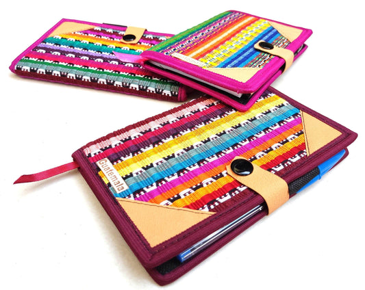 Guatemalan woven cover TEXTILE NOTEBOOK