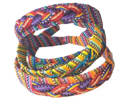 Guatemalan Comalapa Textil HAIRBAND Headband Hair HOLDER