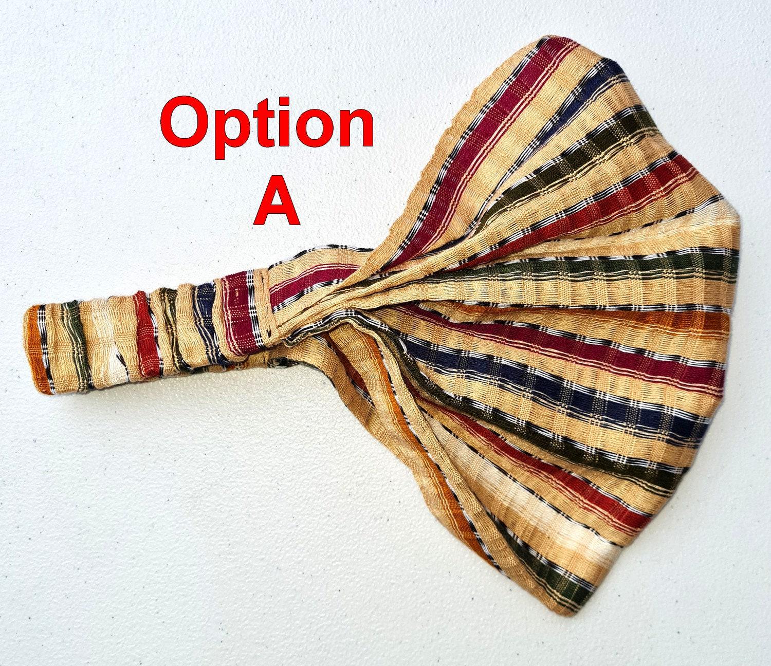 Medium Weight GUATEMALAN Cotton HEADBAND BANDANA For Women Aviable In Multiple Colors