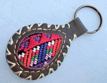 Genuine Leather/Huipil Key Chains