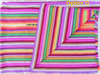 Rainbow multicolor separe blanket throw