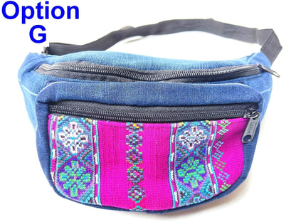 Guatemalan Weaved Multipocket Fanny Pack