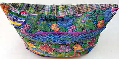 Cotton Guatemala hand pillow cover -San Antonio Aguas Calientes Huipil- 14x18 16x16 17x17 18x18