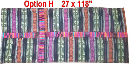 Vintage Handwoven Cotton Chichicastenango Guatemalan textile fabric per yard