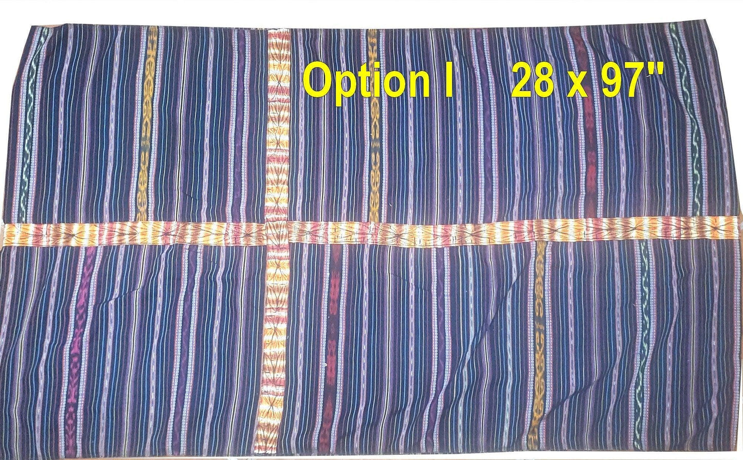 Vintage Handwoven Cotton Chichicastenango Guatemalan textile fabric per yard
