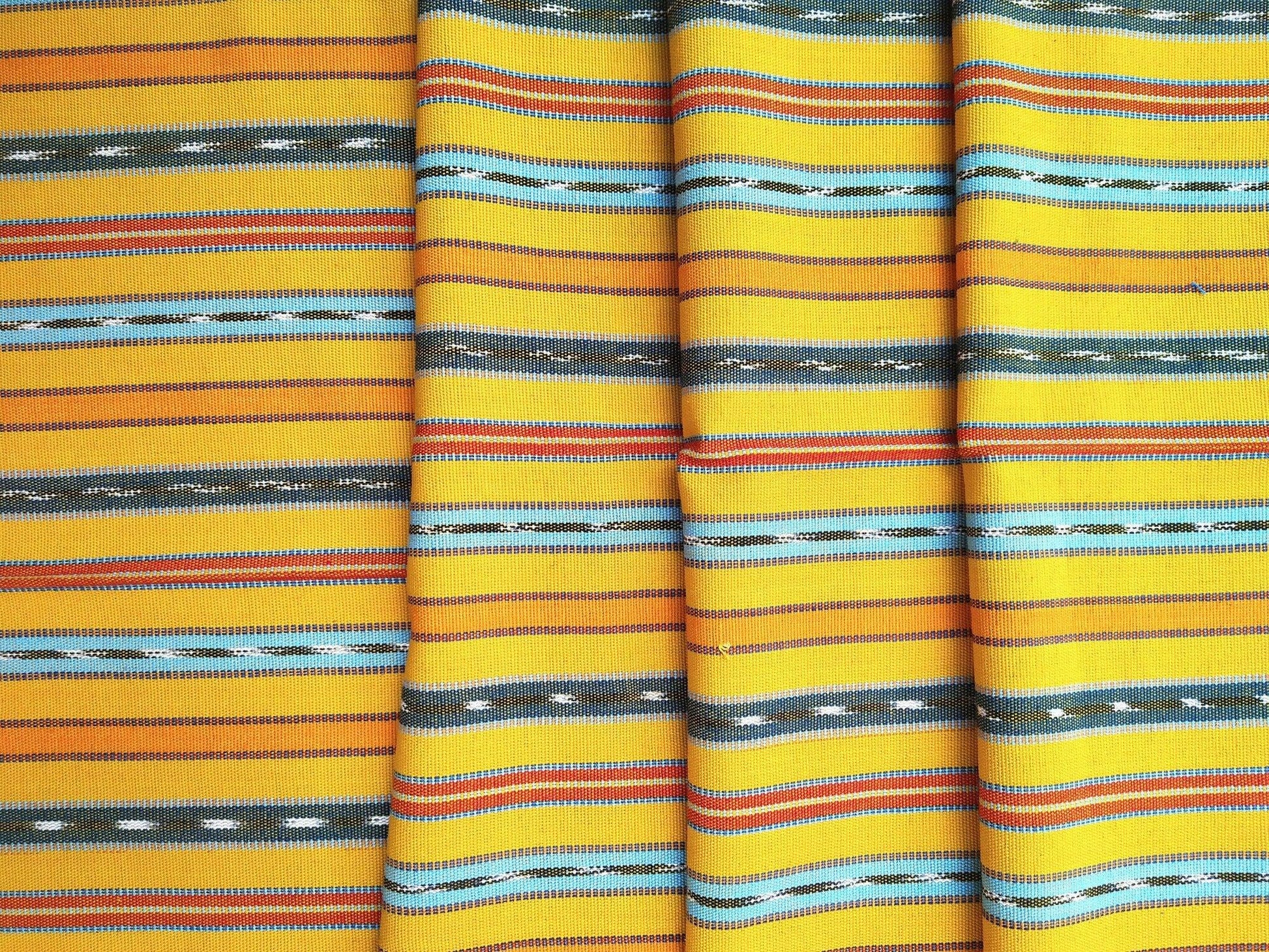 GUATEMALAN Handwoven Ethnic TEXTILE Vintage FABRIC Per Yard - Unique Hand weaved Textile Fabric For Multiple Purposes