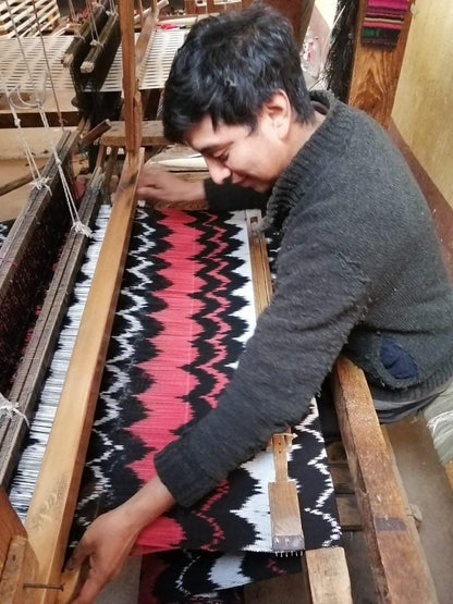 GUATEMALAN Handwoven Ethnic TEXTILE Vintage FABRIC Per Yard - Unique Hand weaved Textile Fabric For Multiple Purposes-