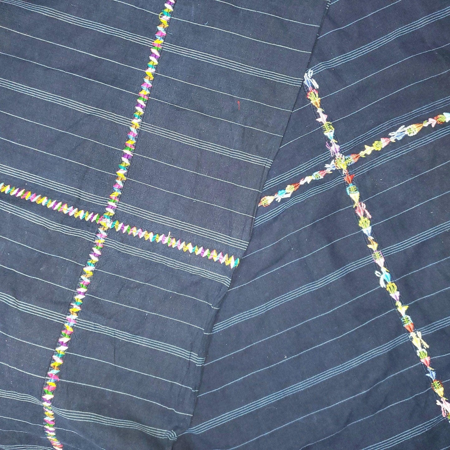 Indigo Fabric, Guatemalan Fabric