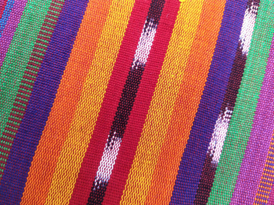 GUATEMALAN Handwoven Ethnic TEXTILE Vintage FABRIC Per Yard - Unique Hand weaved Textile Fabric For Multiple Purposes