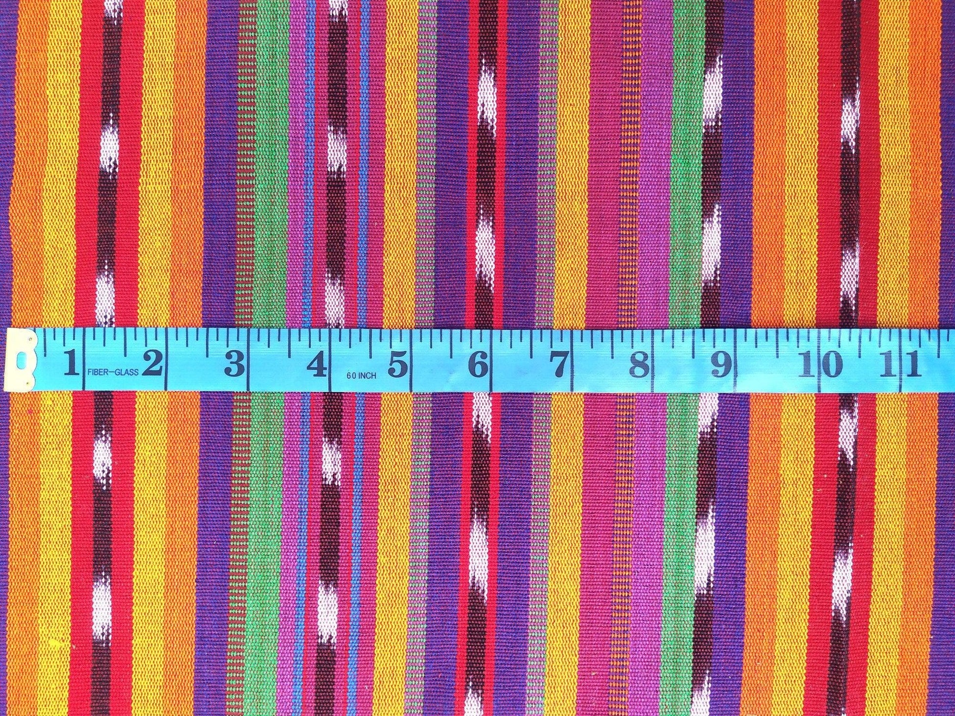 GUATEMALAN Handwoven Ethnic TEXTILE Vintage FABRIC Per Yard - Unique Hand weaved Textile Fabric For Multiple Purposes