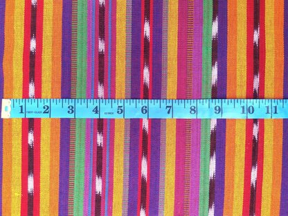 GUATEMALAN Handwoven Ethnic TEXTILE Vintage FABRIC Per Yard - Unique Hand weaved Textile Fabric For Multiple Purposes