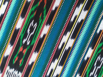 GUATEMALAN Handwoven Ethnic TEXTILE Vintage FABRIC Per Yard - Unique Hand weaved Textile Fabric For Multiple Purposes