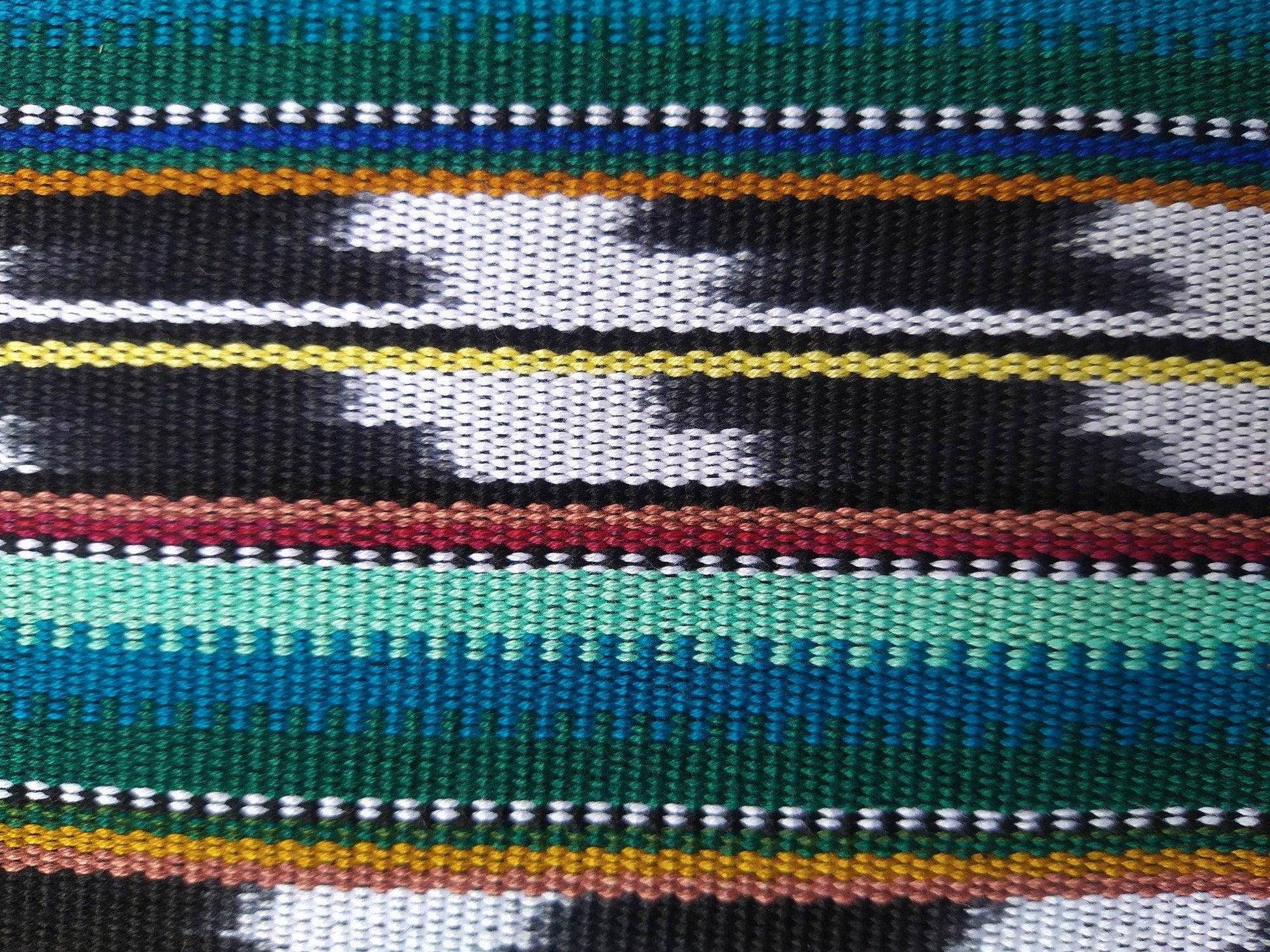 GUATEMALAN Handwoven Ethnic TEXTILE Vintage FABRIC Per Yard - Unique Hand weaved Textile Fabric For Multiple Purposes