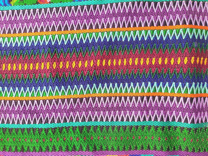 Handmade weaved cotton runner tablecloth -Huipil from San Antonio Aguas Calientes-