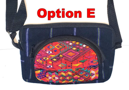 Guatemalan Weaved CHICHICASTENANGO Multipocket Fanny Pack