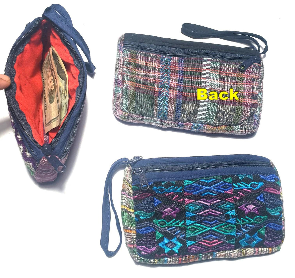 Guatemalan Weaved CHICHICASTENANGO Multipocket Fanny Pack