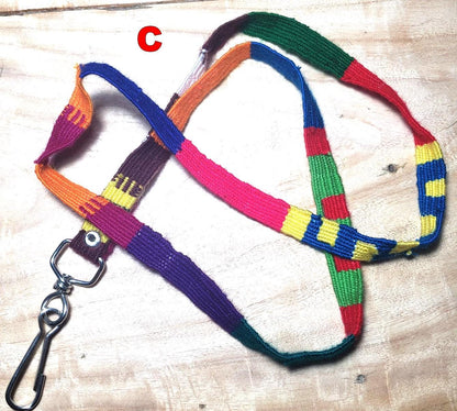 Cotton Guatemalan Multicolor WEAVED Lanyard