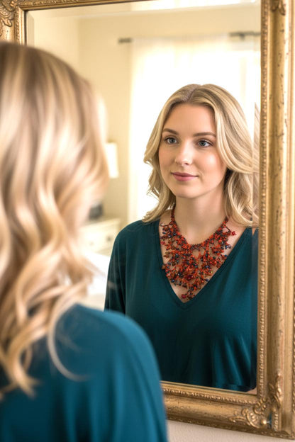 Beaded Czeck necklaces