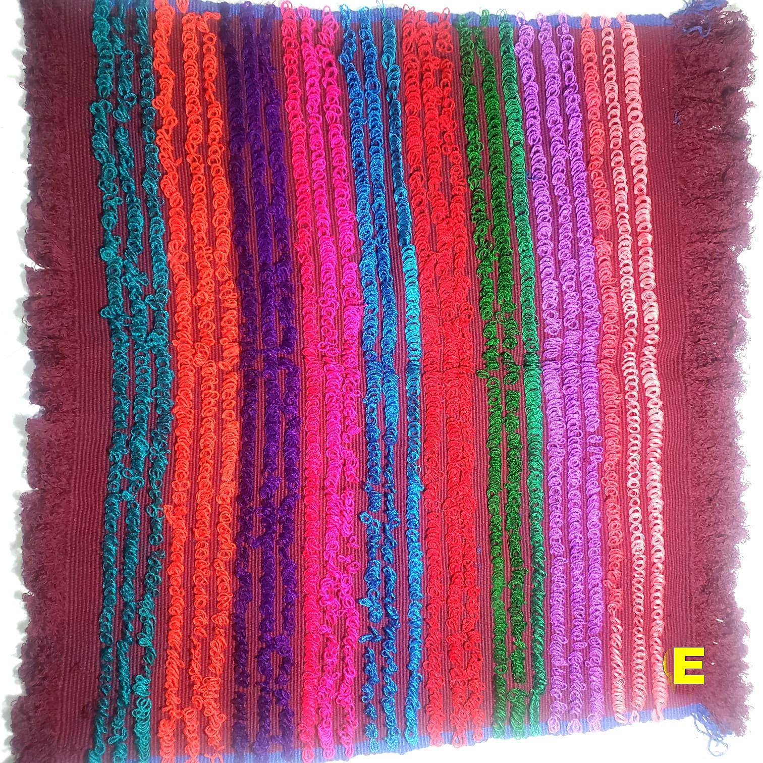 Guatemala Handwoven textile tortilla WRAPS, bread cloth, placemat, cloth NAPKIN
