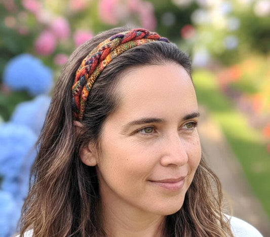 Guatemalan Comalapa Textil HAIRBAND Headband Hair HOLDER