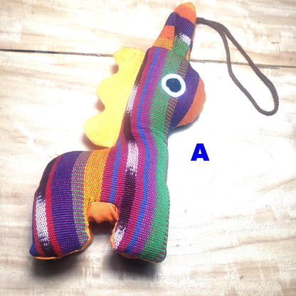 Guatemalan Stuffed Toy HORSIE Ornament Hanging - Gift For Kids