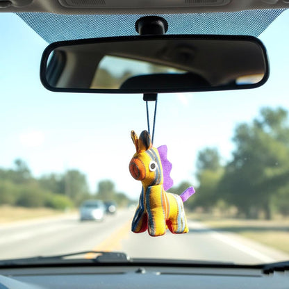 Guatemalan Stuffed Toy HORSIE Ornament Hanging - Gift For Kids