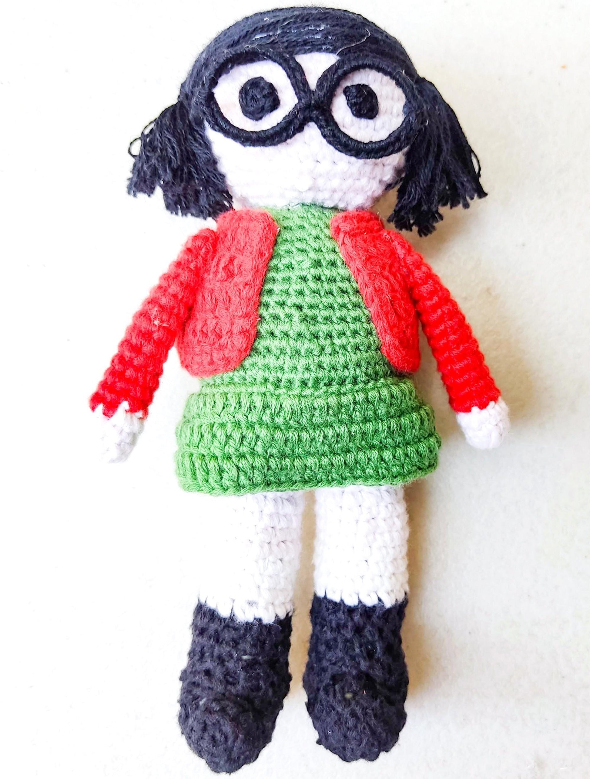 Guatemala Crocheted Cotton Hacky Sacks Set of El CHAVO and La CHILINDRINA - Mayan Fair Trade
