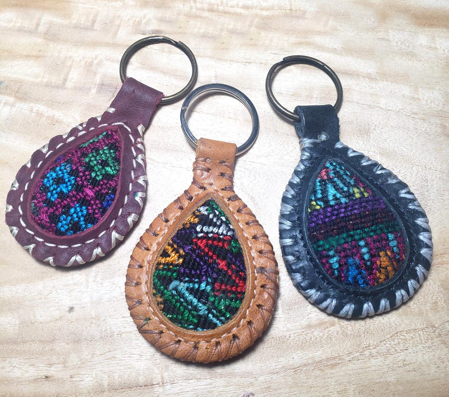 Genuine Leather/Huipil Key Chains