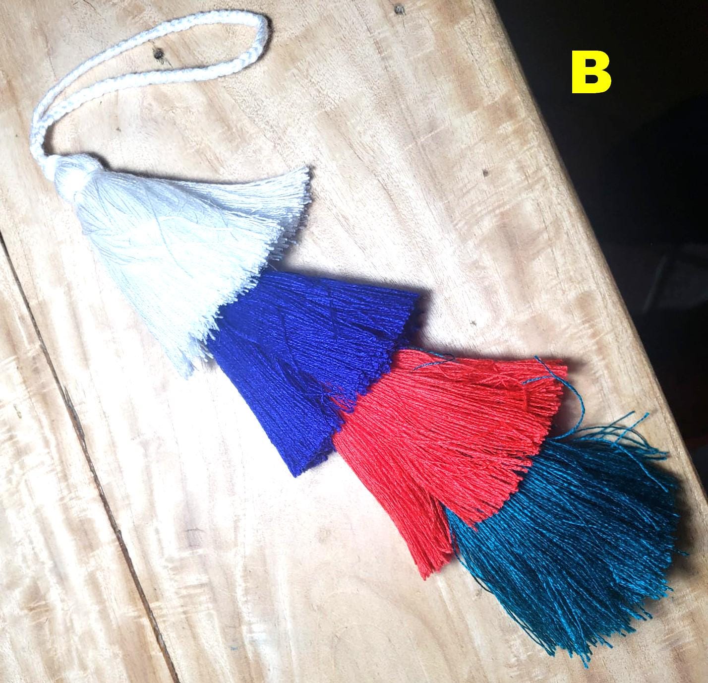 Guatemalan Handmade Wool TASSEL Hanging