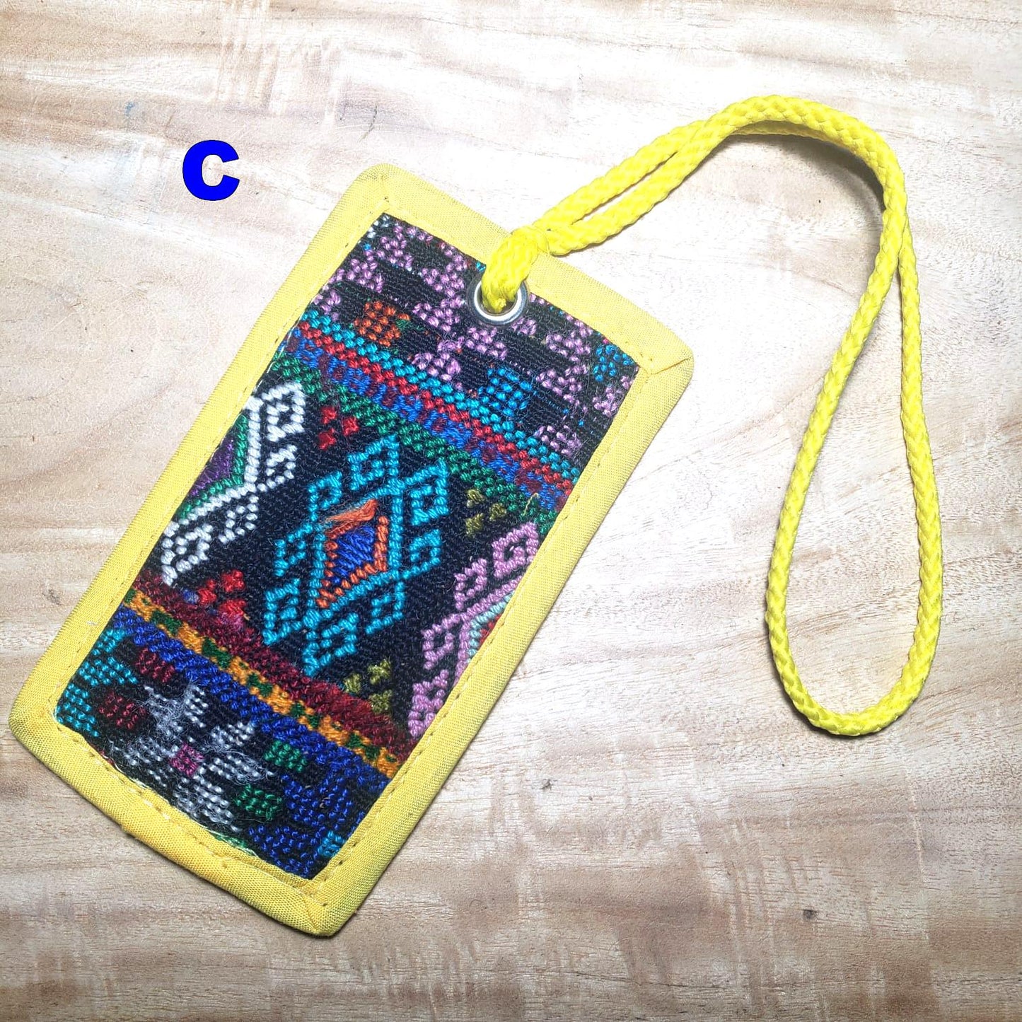 Guatemalan Huipil LUGGAGE TAG