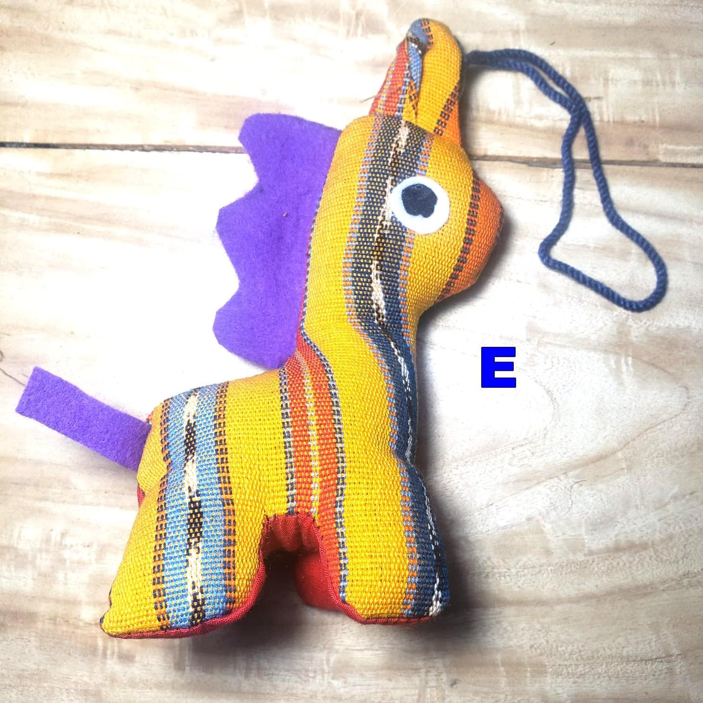 Guatemalan Stuffed Toy HORSIE Ornament Hanging - Gift For Kids