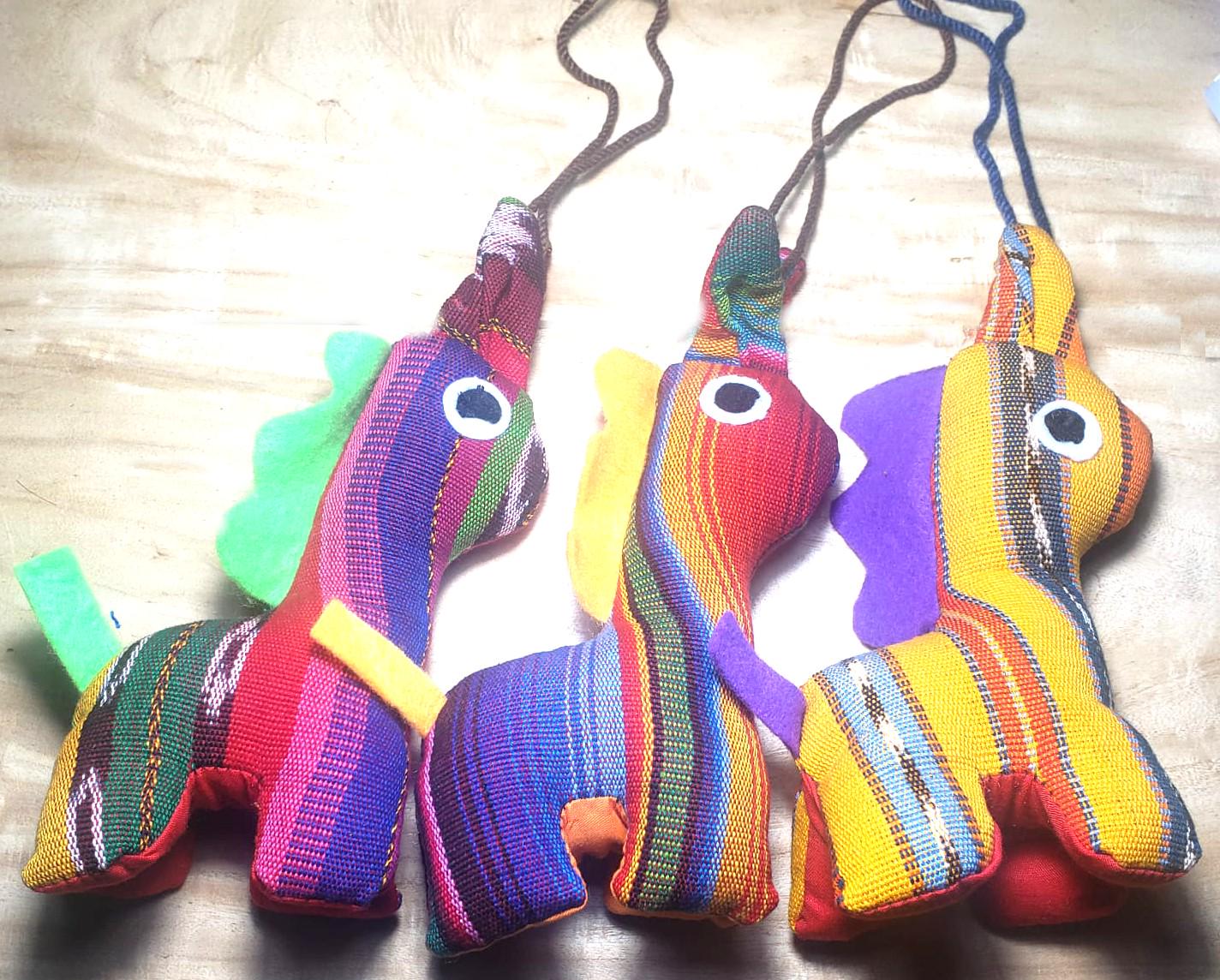 Guatemalan Stuffed Toy HORSIE Ornament Hanging - Gift For Kids