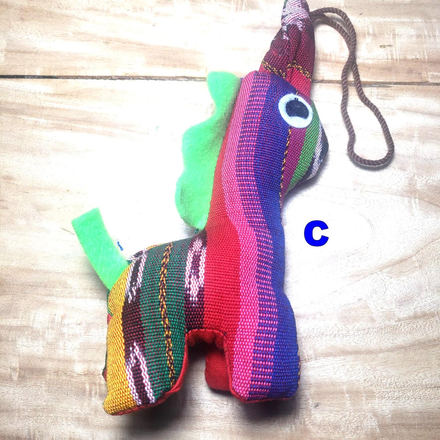 Guatemalan Stuffed Toy HORSIE Ornament Hanging - Gift For Kids