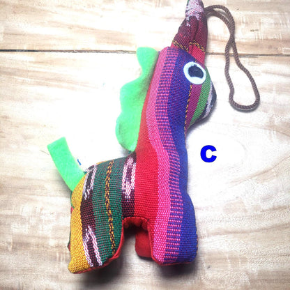 Guatemalan Stuffed Toy HORSIE Ornament Hanging - Gift For Kids