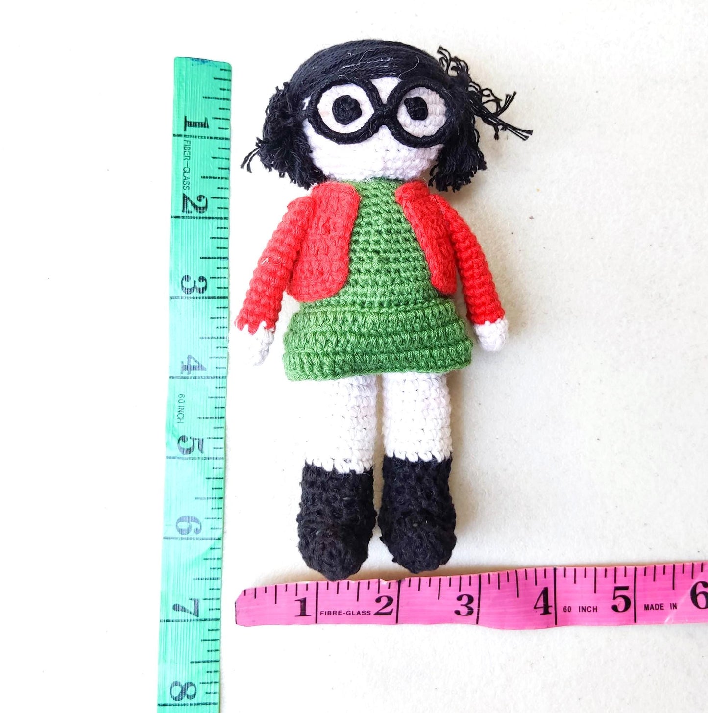 Guatemala Crocheted Cotton Hacky Sacks Set of El CHAVO and La CHILINDRINA - Mayan Fair Trade