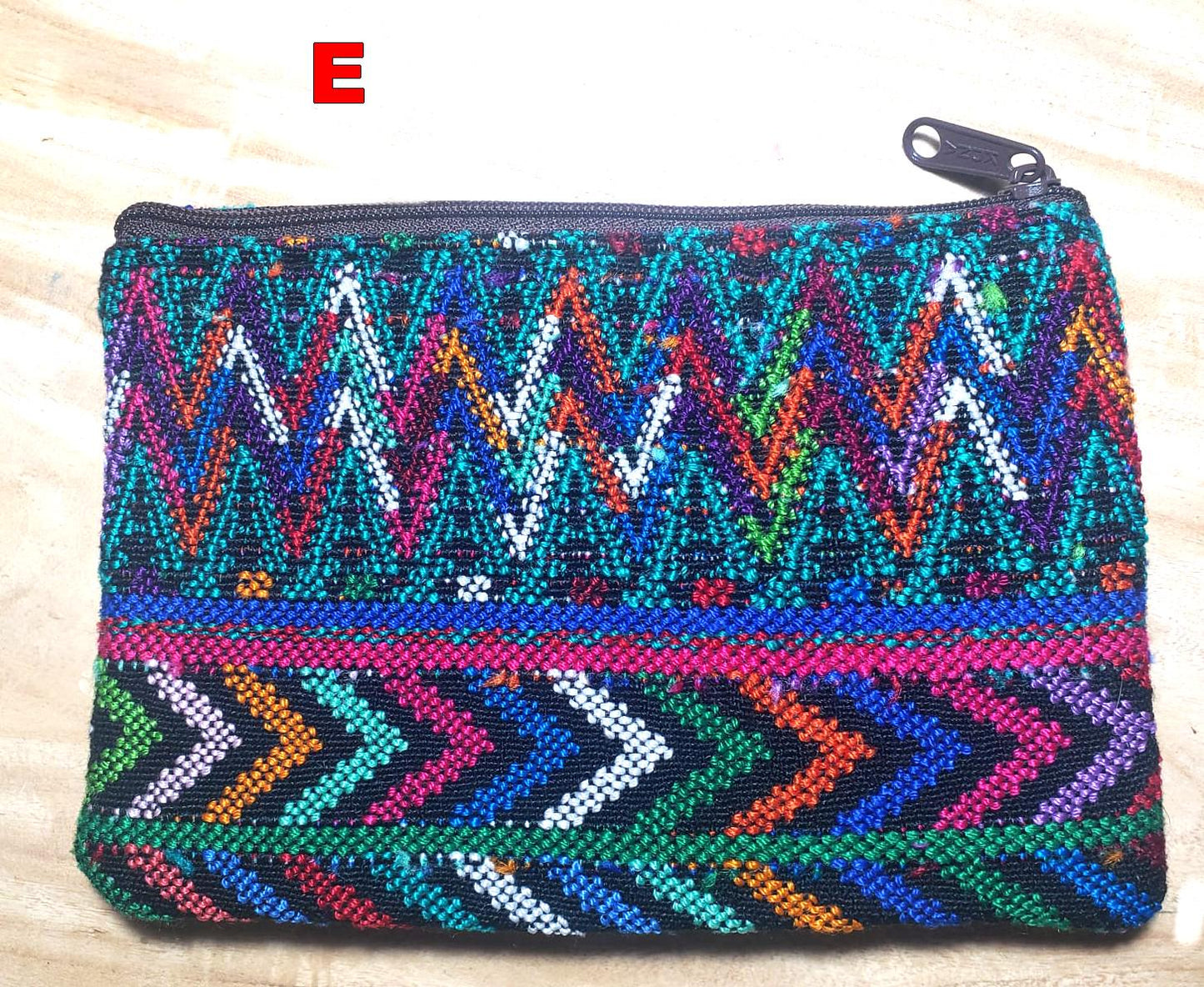 Guatemalan Upcycled Huipil Double Sided Coin Purse