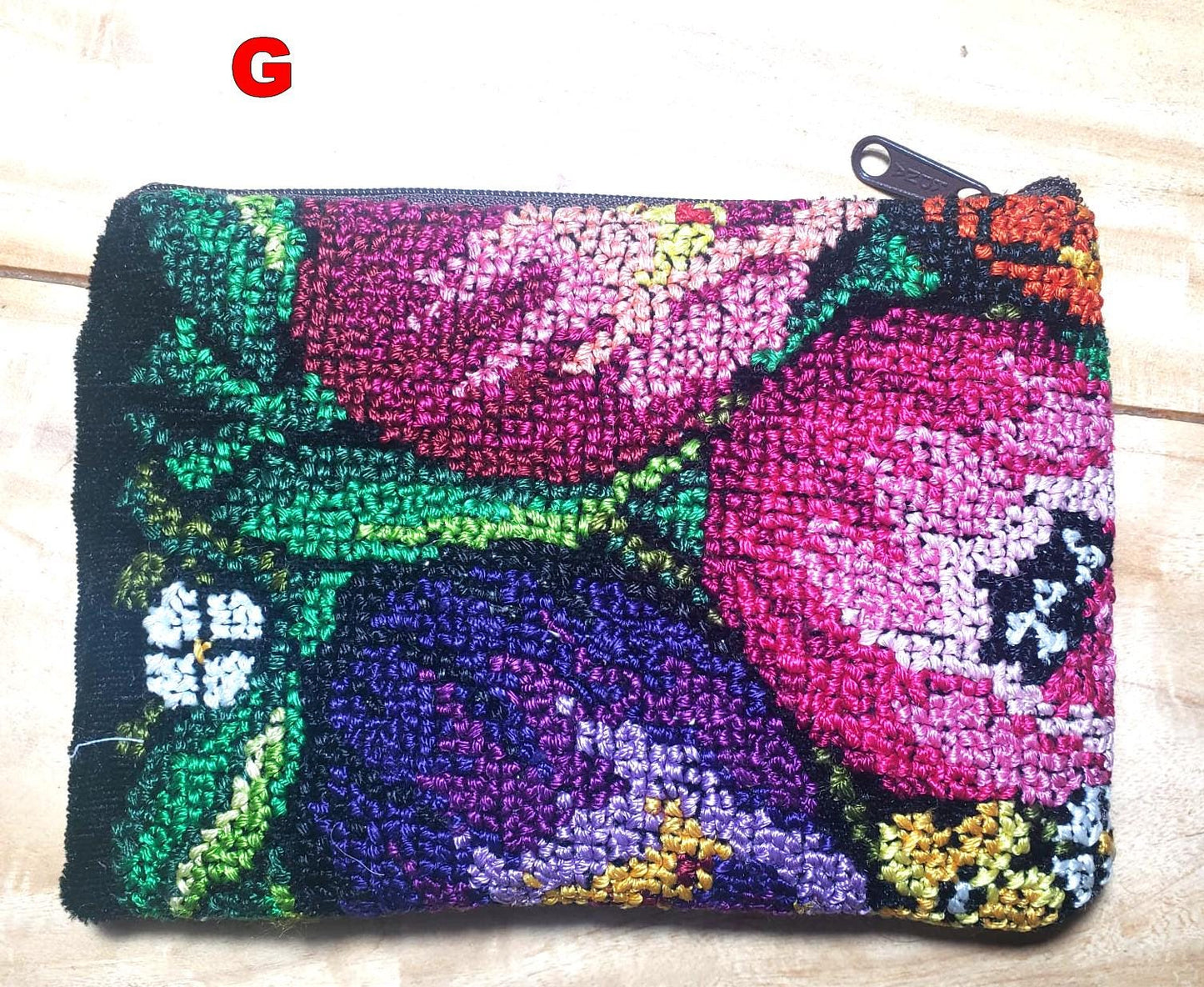 Guatemalan UPCYCLED Huipil Double Sided Coin PURSE