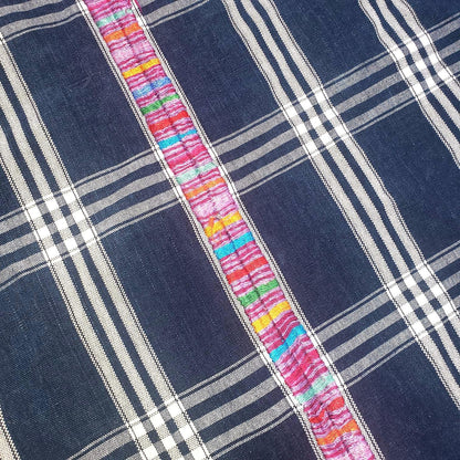 Guatemalan Hand EMBROIDERY Multicolor TSUTE - Tablecloth - Throw